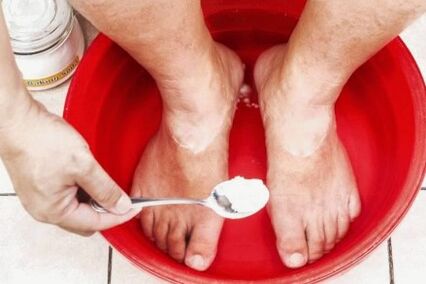 Bacağın başparmağında mantar tedavisi